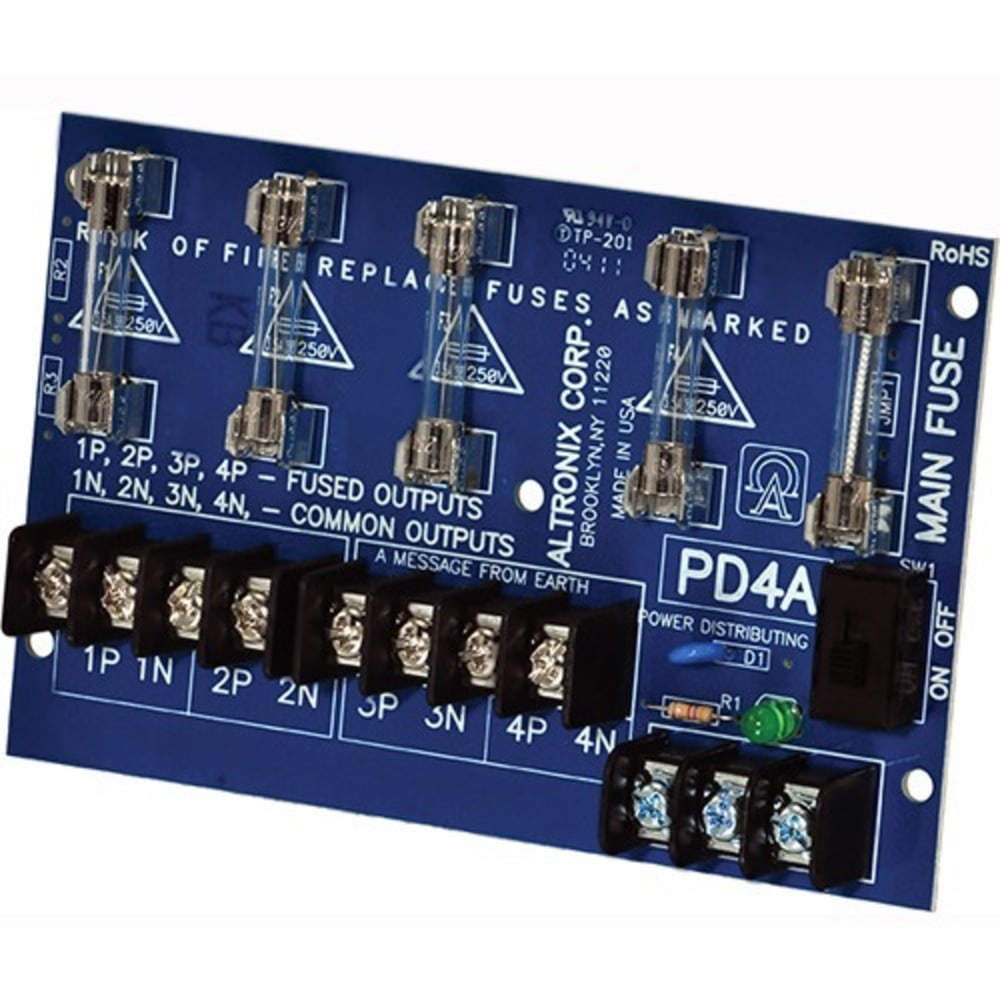 Altronix PD4 4-Outlets PDU - 4