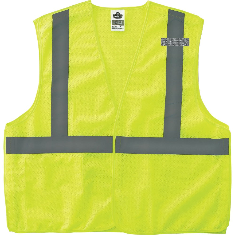 Ergodyne GloWear Safety Vest, 8215BA Econo Breakaway Mesh Type-R Class 2, Small/Medium, Lime