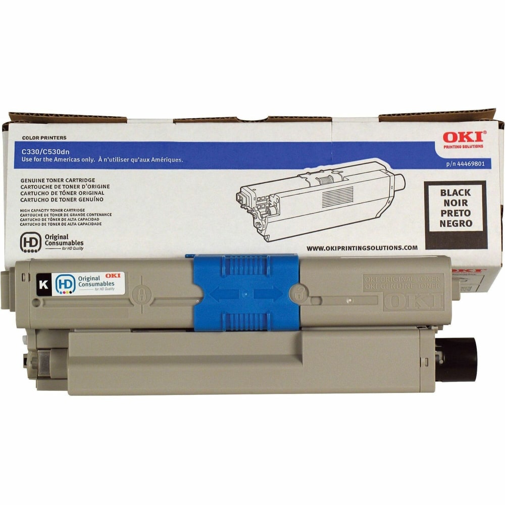 OKI 44469801 Black Toner Cartridge