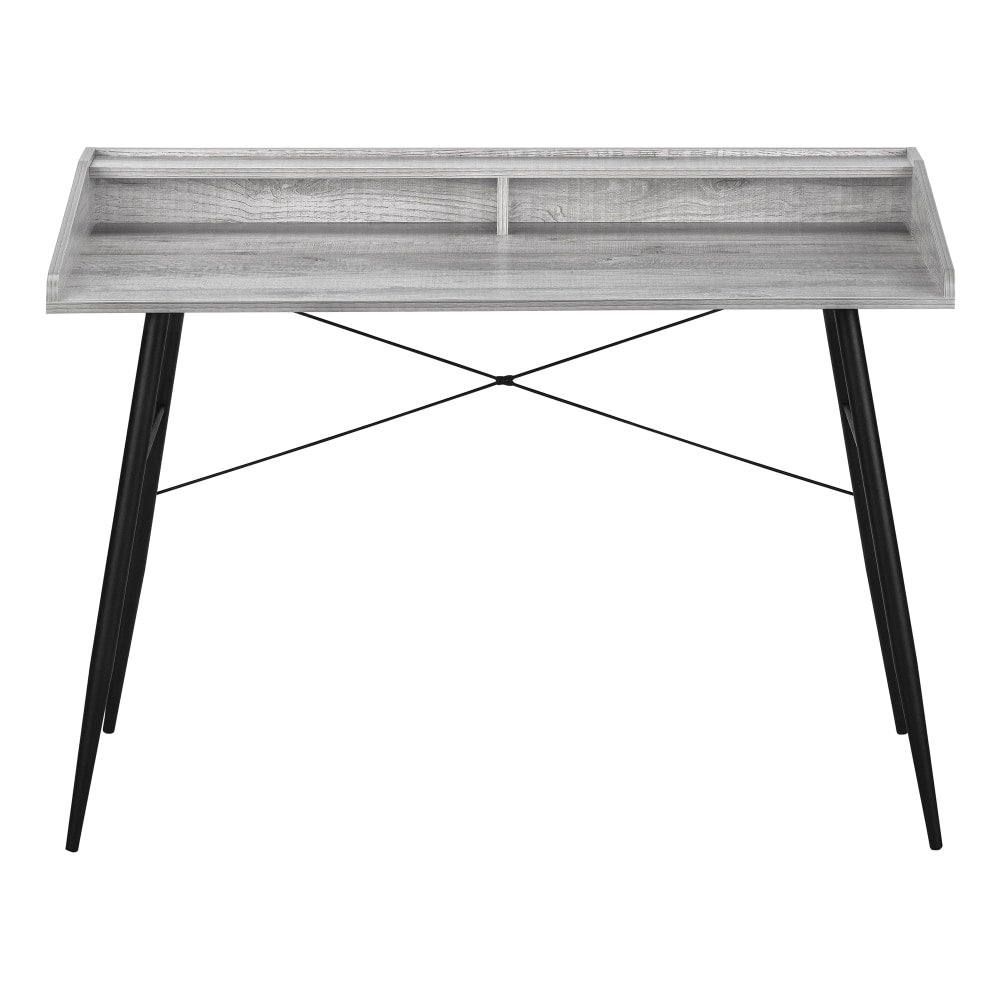 Monarch Specialties Len 48inW Computer Desk, Gray