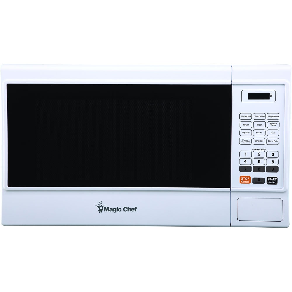 Magic Chef 1.3 Cu Ft Countertop Microwave, White