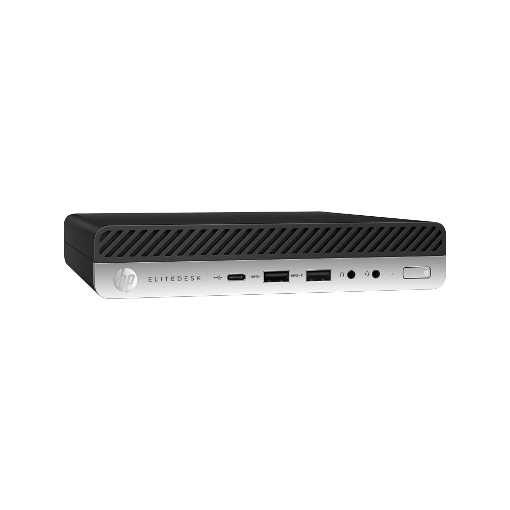 HP EliteDesk 800 G3-Mini Refurbished Desktop PC, Intel Core i5-7500T, 8GB Memory, 256GB Solid State Drive, Windows 10 Pro