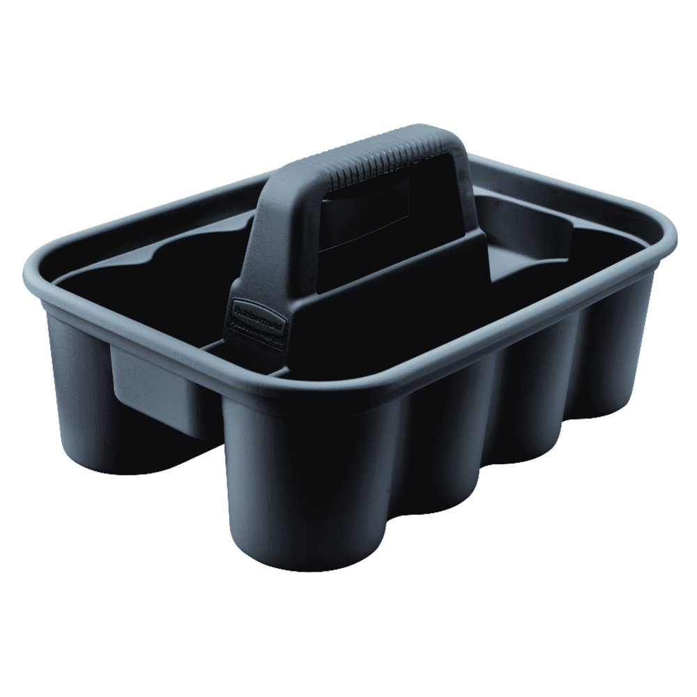 Rubbermaid Commercial Deluxe Carry Caddy, Black