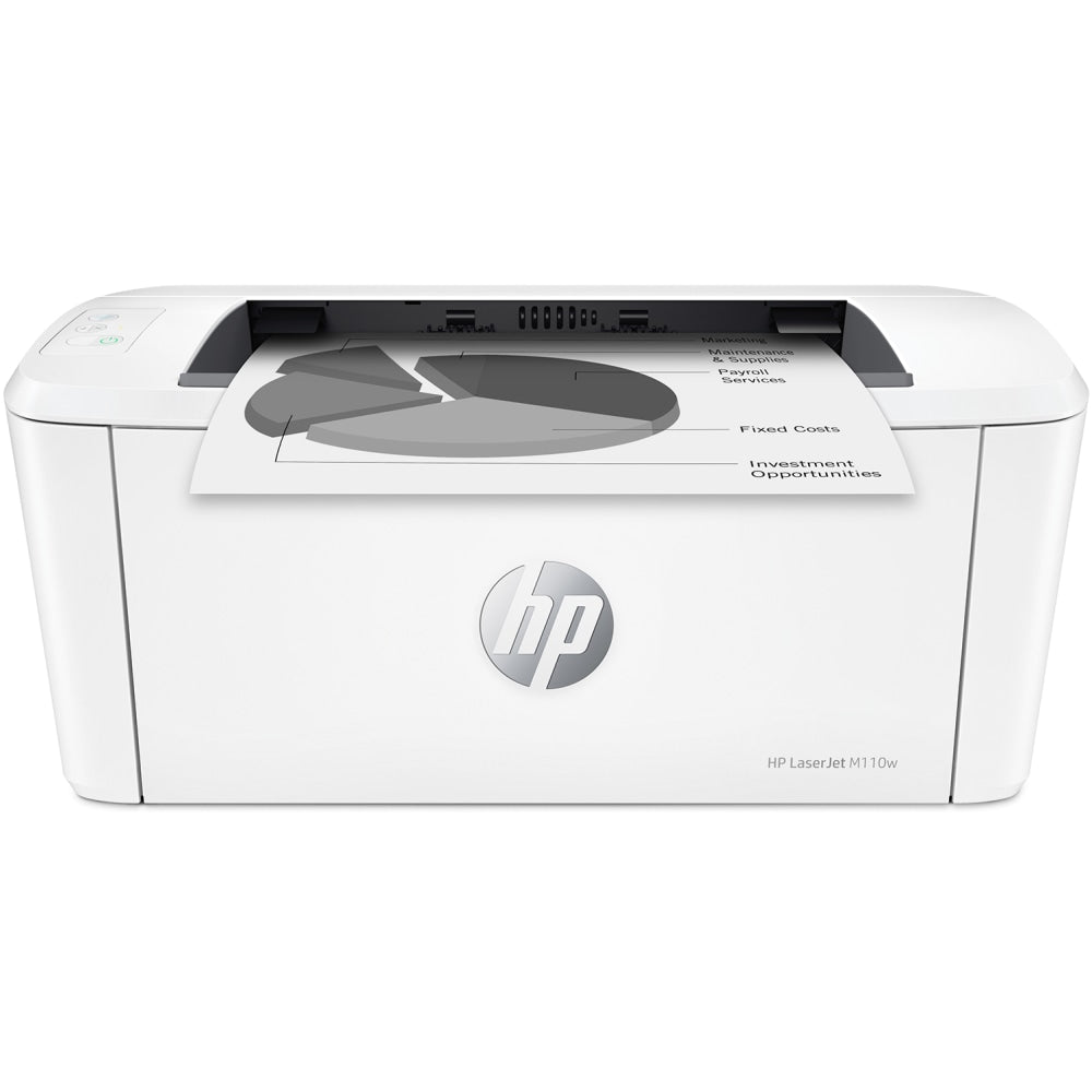 HP LaserJet M110w Wireless Laser Monochrome Printer (7MD66F)