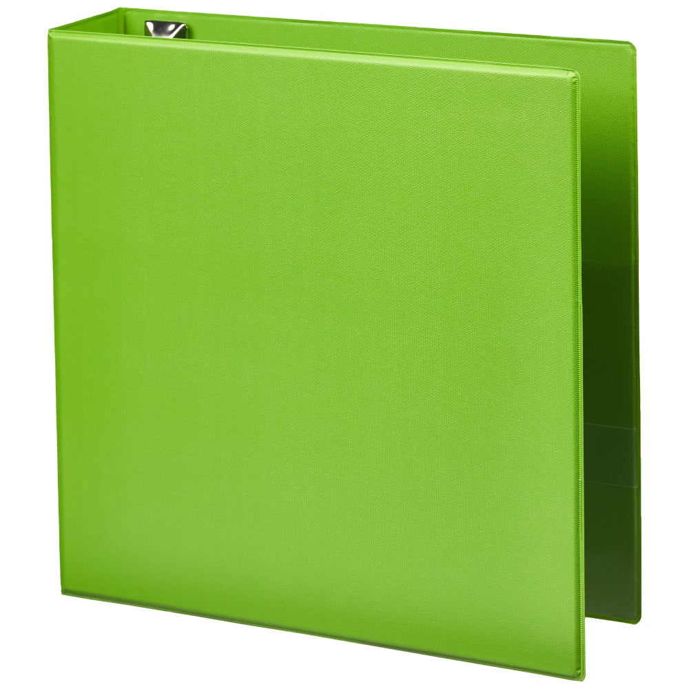 Office Depot Brand Heavy-Duty 3-Ring Binder, 2in D-Rings, Army Green