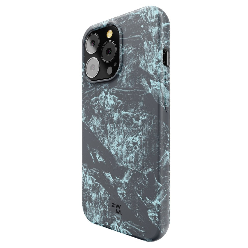 Zero Waste Movement iPhone 13 Pro Case, Black/Blue