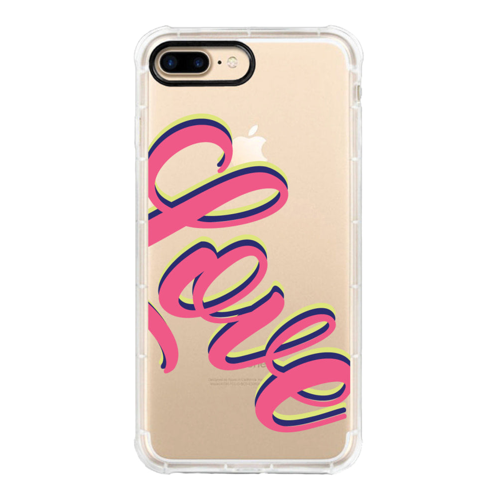 OTM Essentials Tough Edge Case For iPhone 7+/8+, Neon Love, OP-RP-Z127A