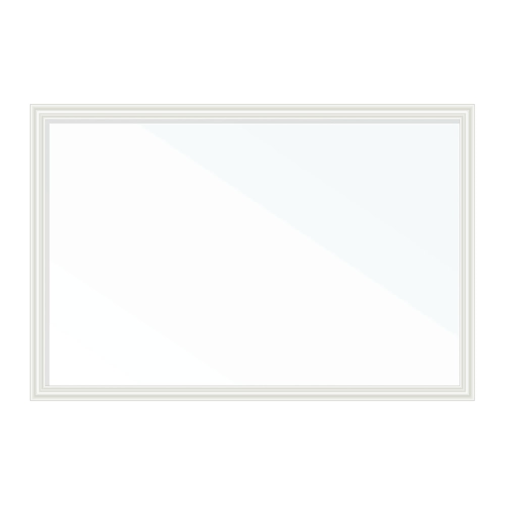 U Brands Magnetic Dry Erase Board, 30in X 20in, White Wood Frame