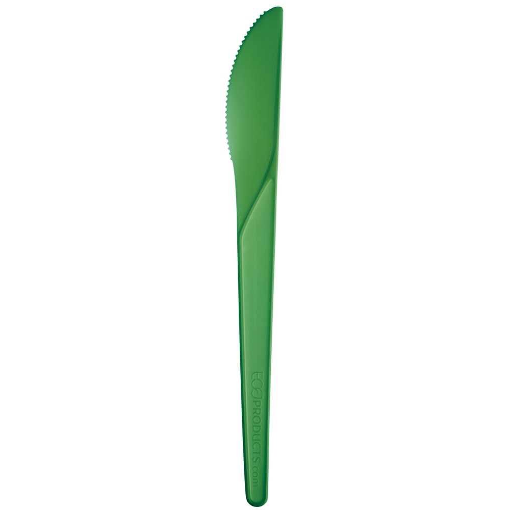 Eco-Products Plantware Knives, 6in, Green, Pack Of 1,000 Knives