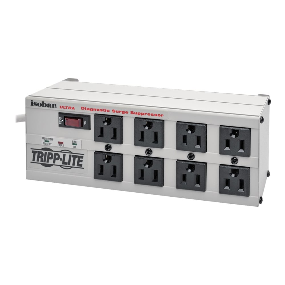 Tripp Lite Isobar Premium ISOBAR825ULT 8-Outlet Surge Suppressor, 25ft Cord