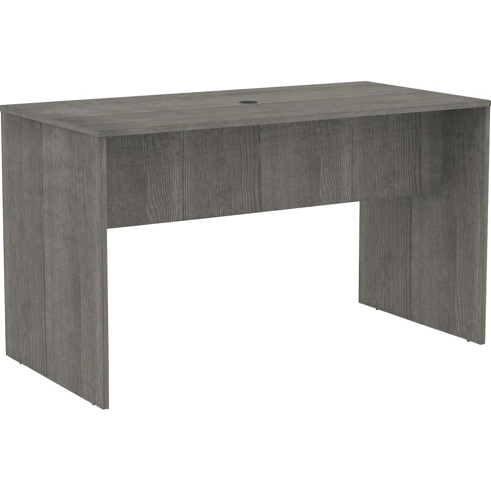 Lorell Essentials Standing-Height Table, 41-5/16inH x 72inW x 36inD, Weathered Charcoal