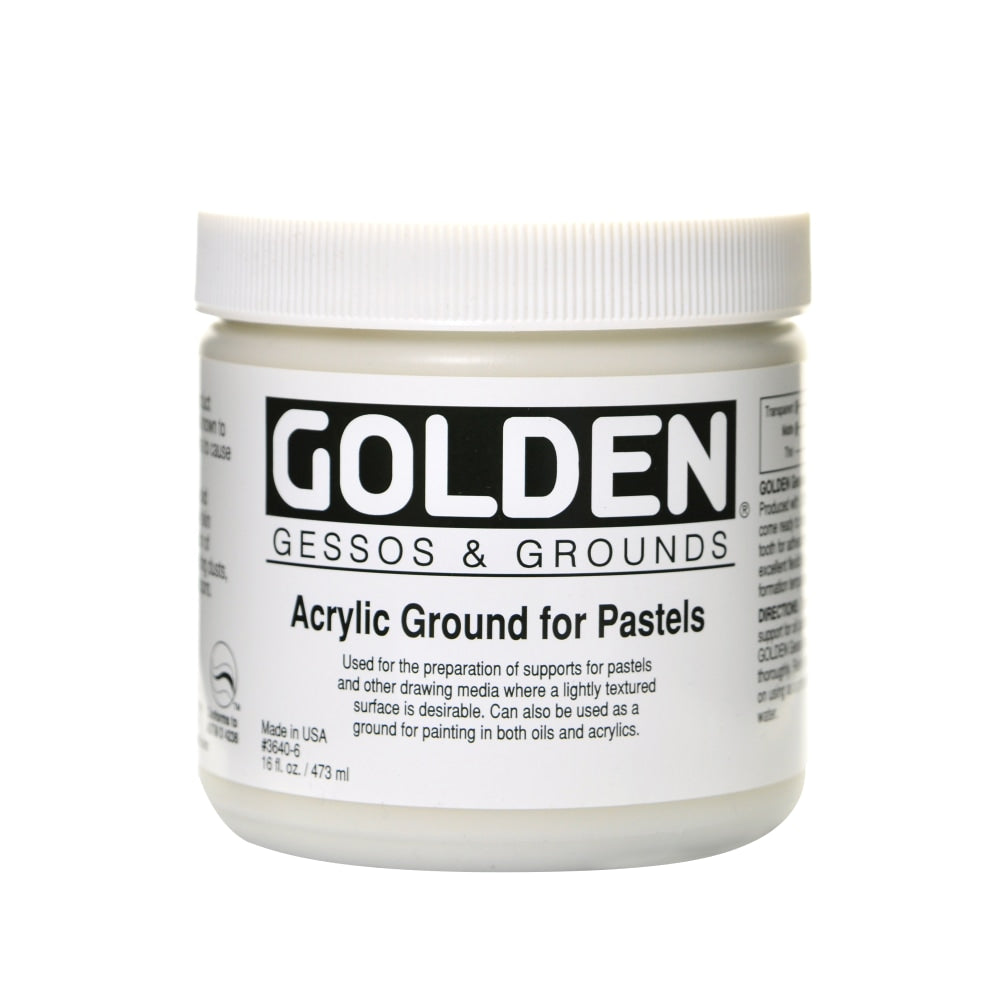 Golden Acrylic Ground For Pastels, 16 Oz