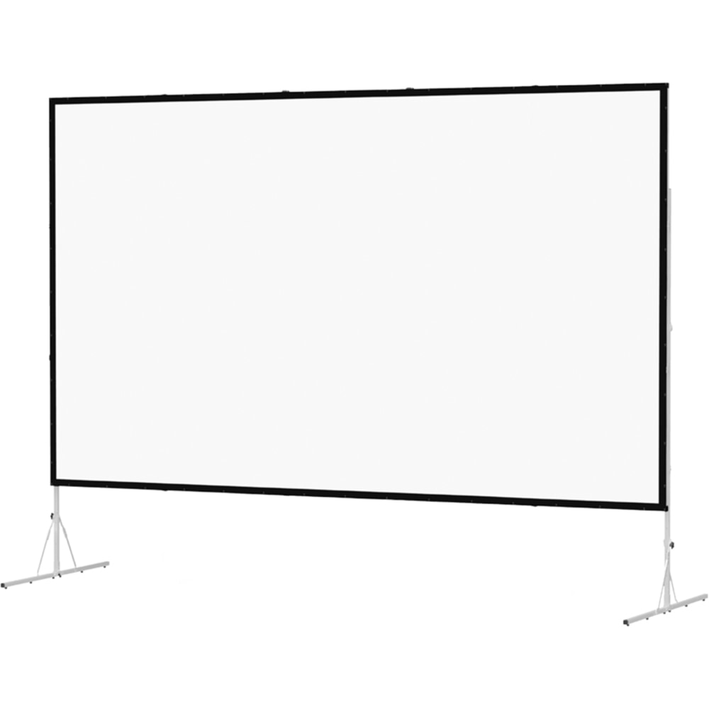 Da-Lite Fast-Fold Deluxe Screen System - Projection screen surface - rear - 4:3 - Da-Tex