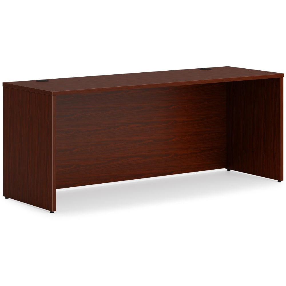 HON Mod 72inW Credenza Shell, Mahogany