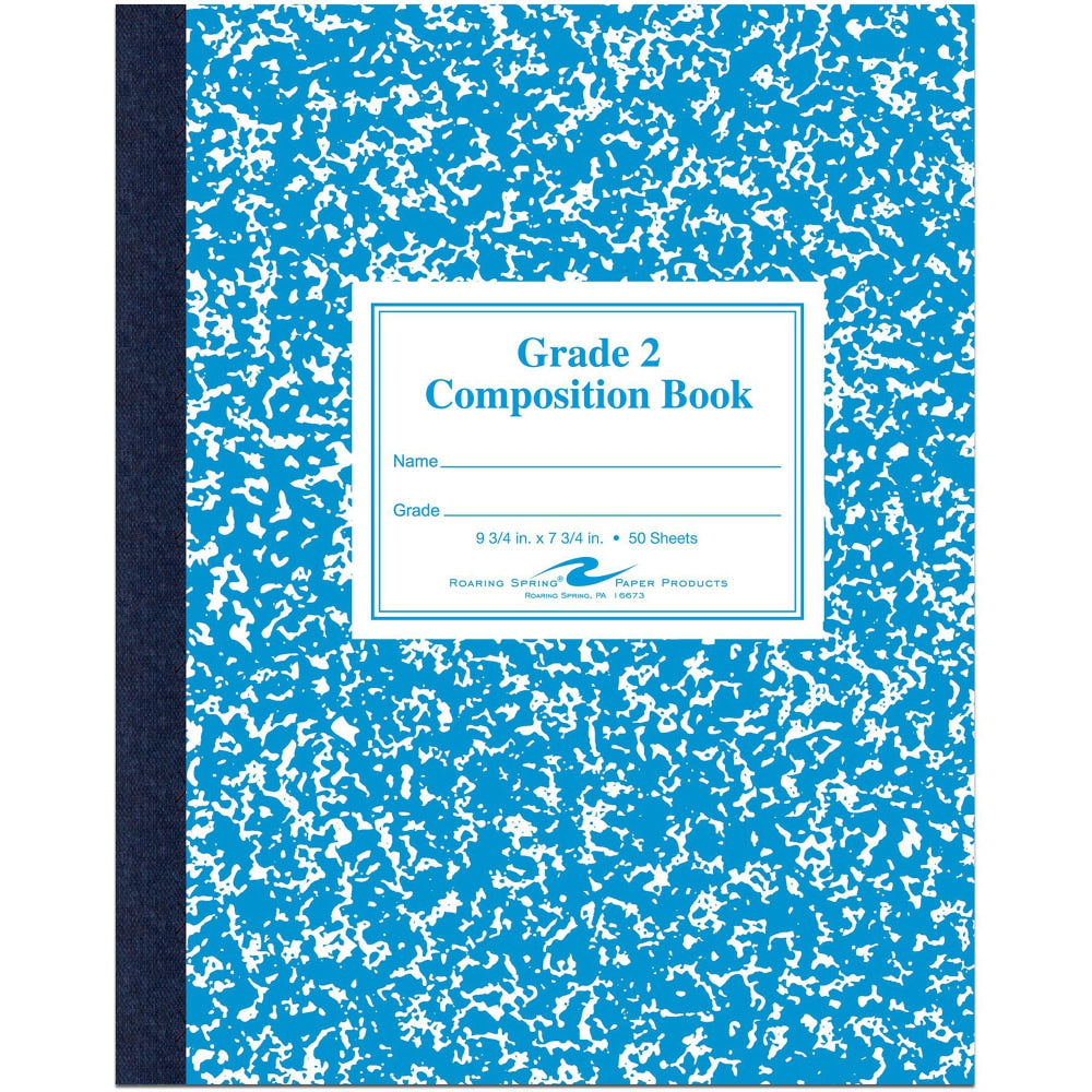 Roaring Spring Grade School Writing Composition Book, Grade 2