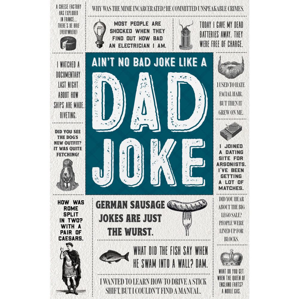 Willow Creek Press Softcover Gift Book, Dad Joke