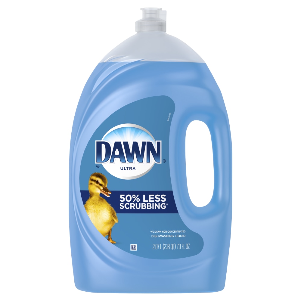 Dawn Ultra Dishwashing Liquid, Original, 70 Oz, Blue