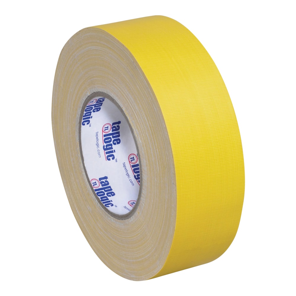 Tape Logic Gaffers Tape, 1in x 60 Yd., 11 Mil, Yellow, Case Of 3 Rolls