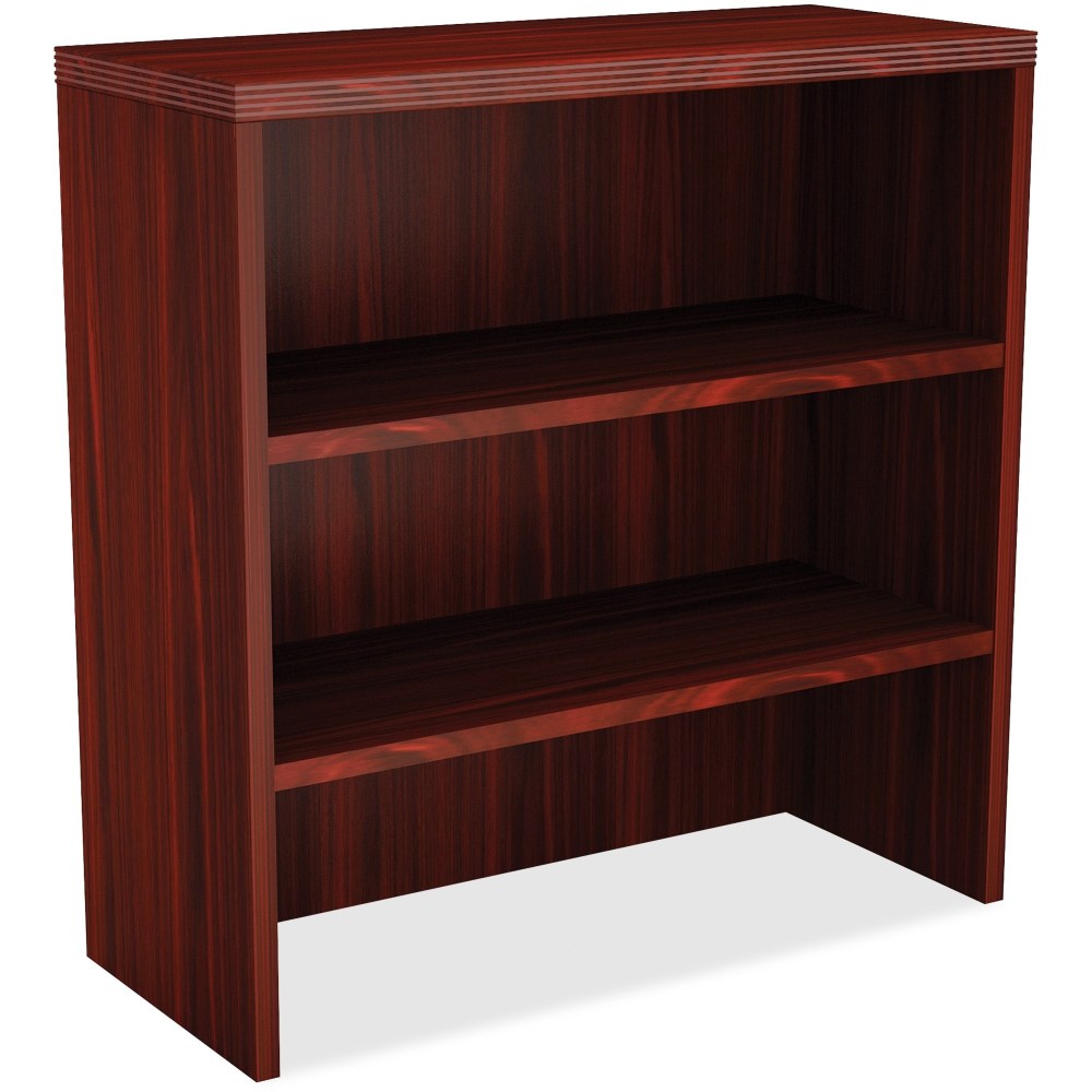 Lorell Chateau Series Stack-On Bookcase, Mahogany