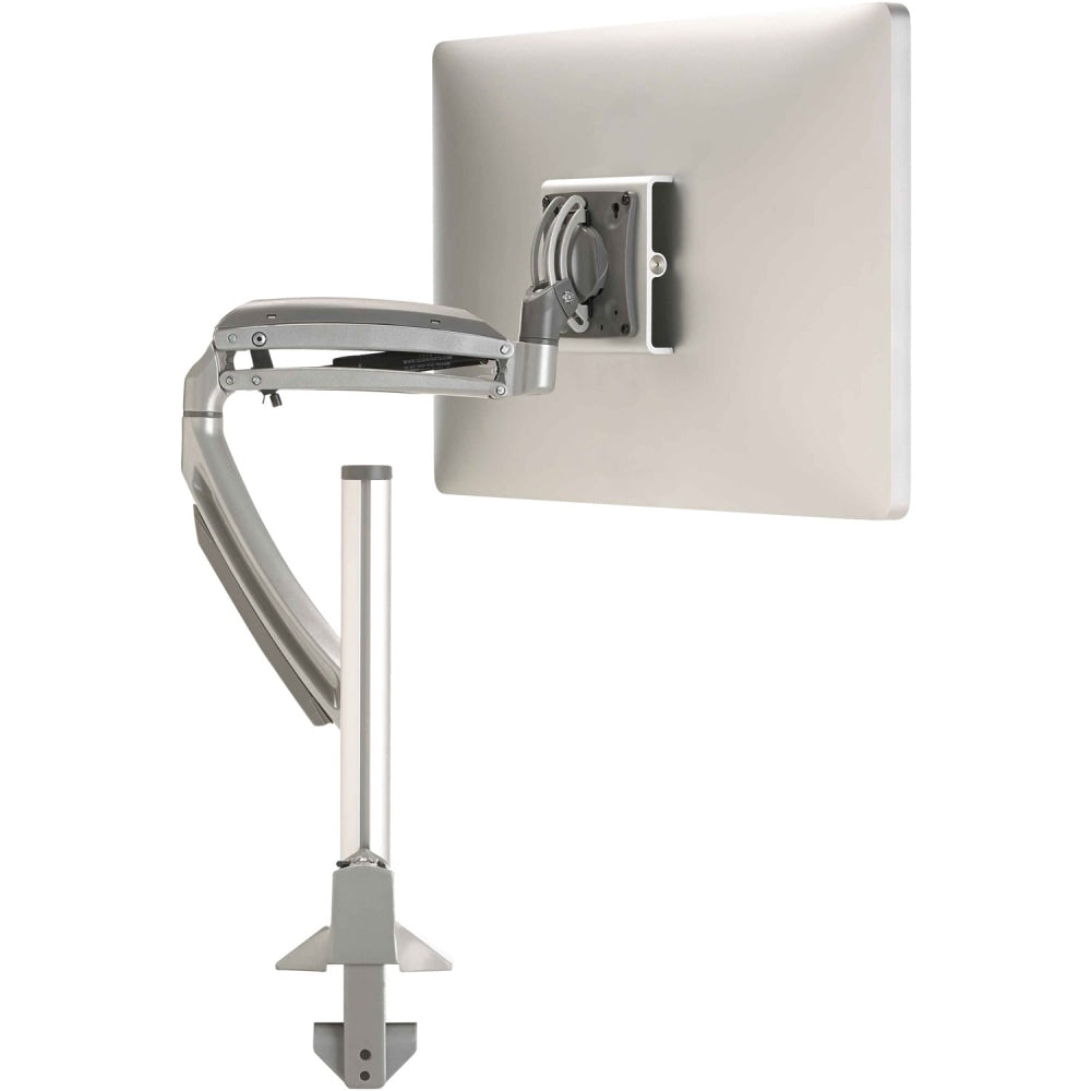 Chief Kontour Dynamic Desk Mount Monitor Arm - For Displays 10-38in - Silver - Height Adjustable - 10in to 30in Screen Support - 22 lb Load Capacity - 75 x 75, 100 x 100 - VESA Mount Compatible