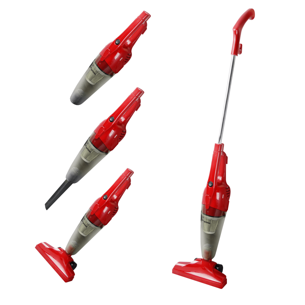 Impress GoVac 2-in-1 Upright Handheld Vacuum Cleaner, Red