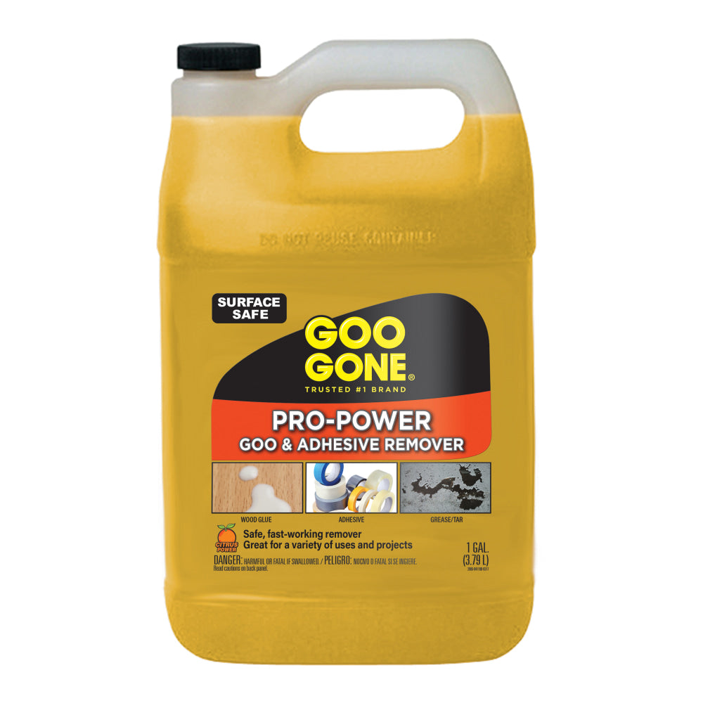 Goo Gone Pro-Power Liquid Cleaner, Citrus Scent, 128 Oz Bottle