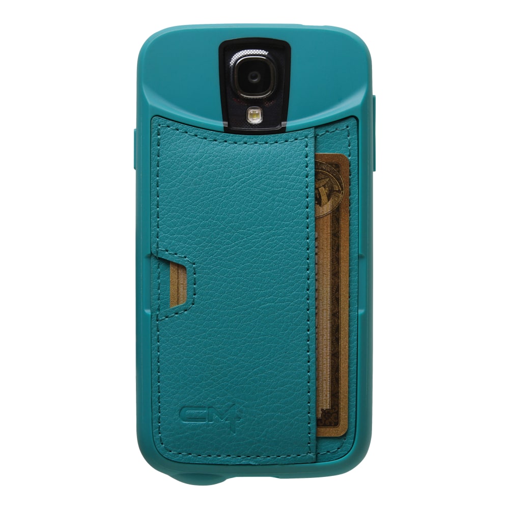 CM4 Q-Card Case For Samsung Galaxy S4, Green, QS4-GREEN-C