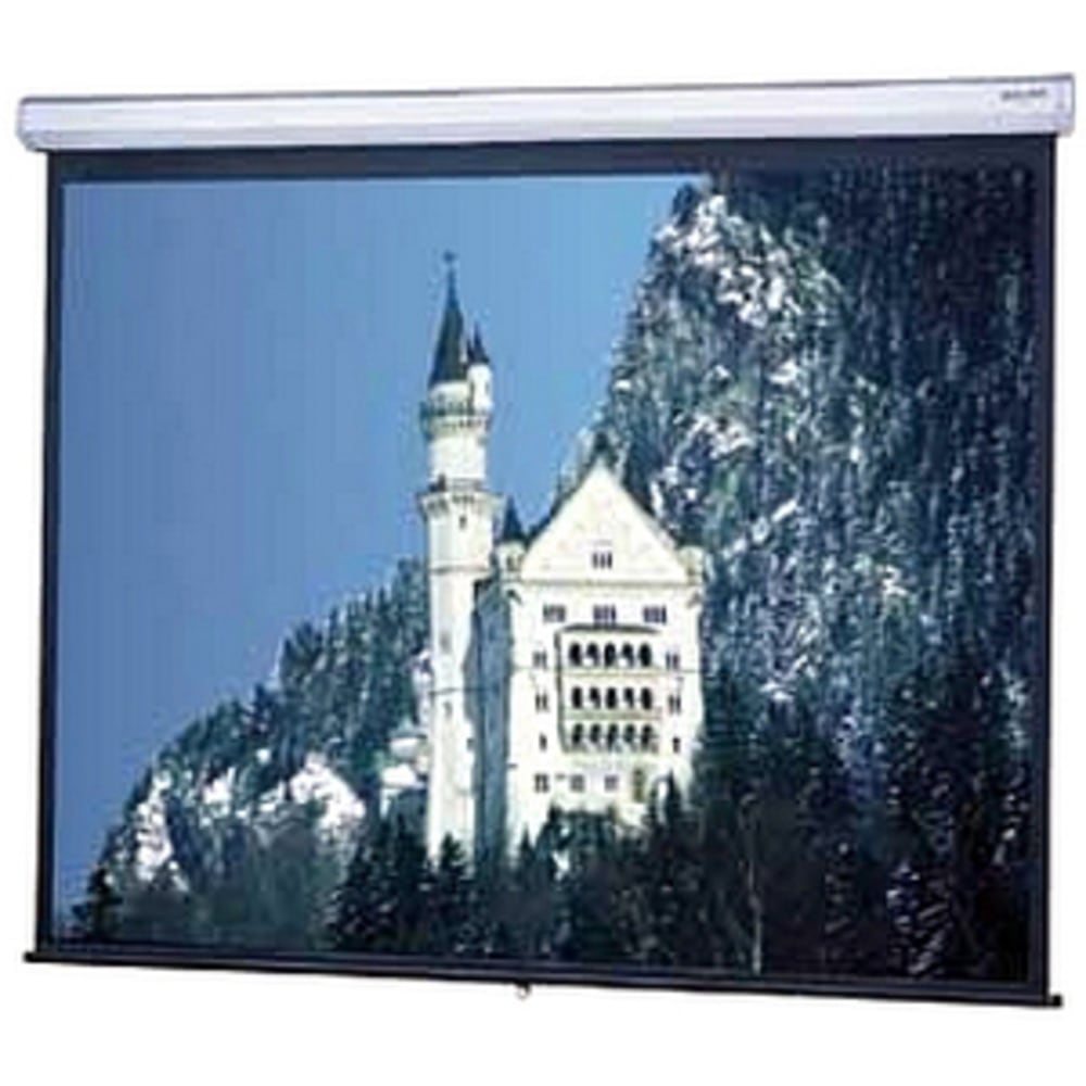 Da-Lite Model C - Projection screen - ceiling mountable, wall mountable - 1:1 - High Contrast Matte White