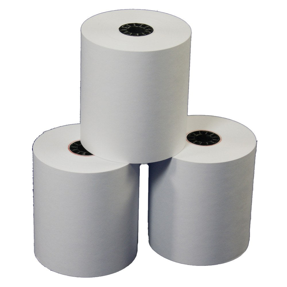 TST/Impreso Calculator Print Rolls, 3in x 150ft, 30% Recycled , White, Carton Of 50