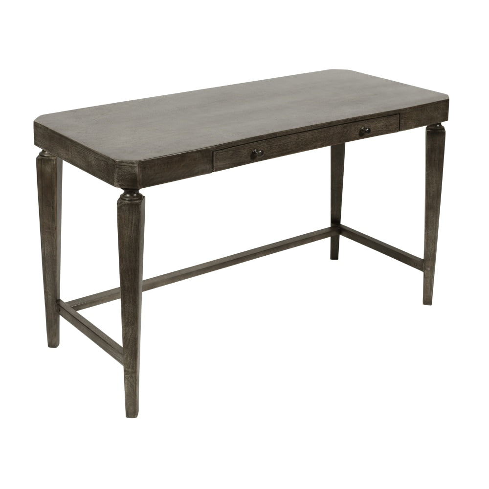 Coast to Coast Adrian 51inW Writing Desk, Rocky Road Gray