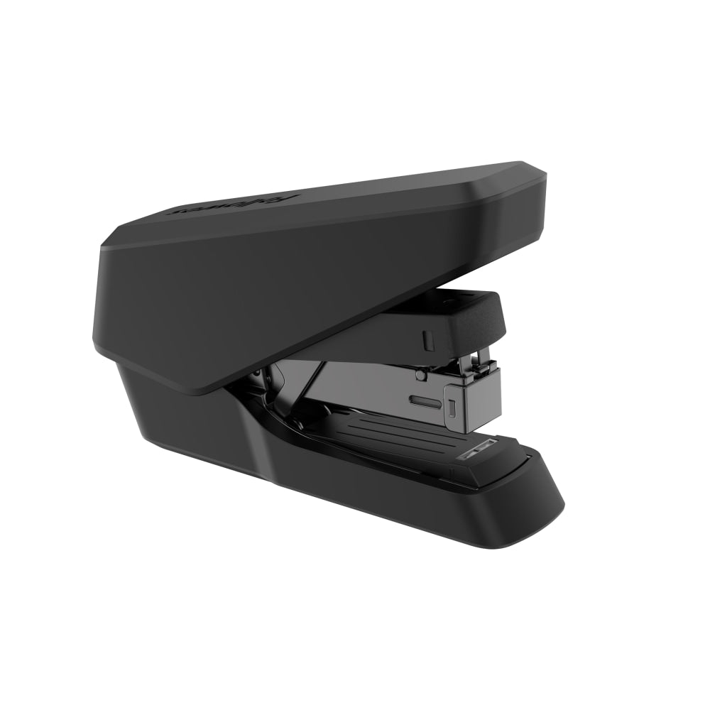 Fellowes LX860 EasyPress Half Strip Stapler, 5-3/8in, Black