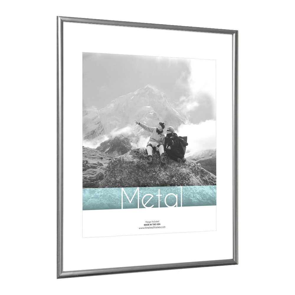 Timeless Frames Metal Photo/Document Frame, 16in x 20in, Silver