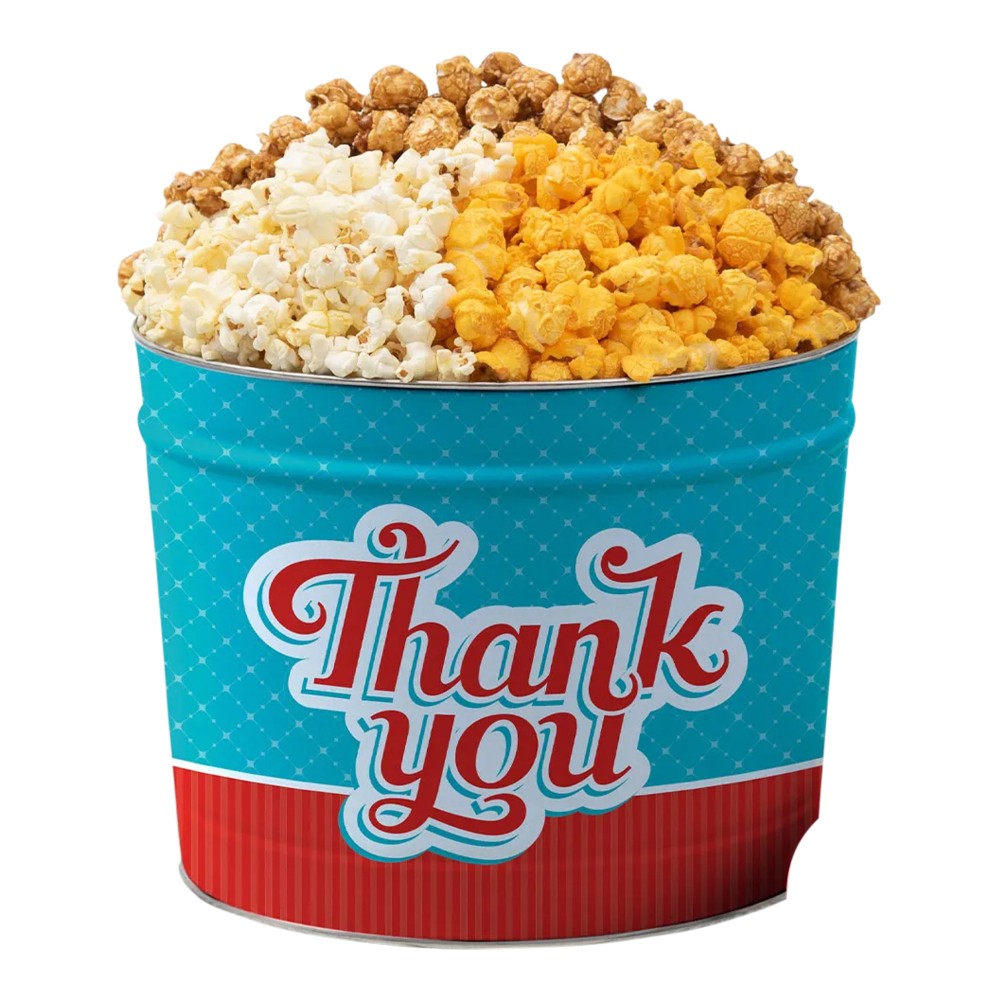 Gourmet Gift Baskets Thank You Popcorn Tin