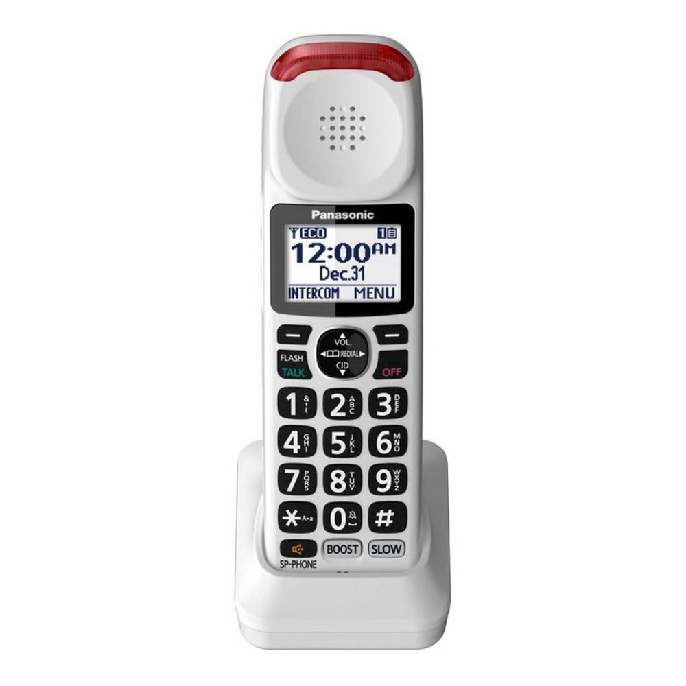 Panasonic KX-TGMA44W Cordless Expansion Handset For KX-TGM420W Digital Cordless Phone, White