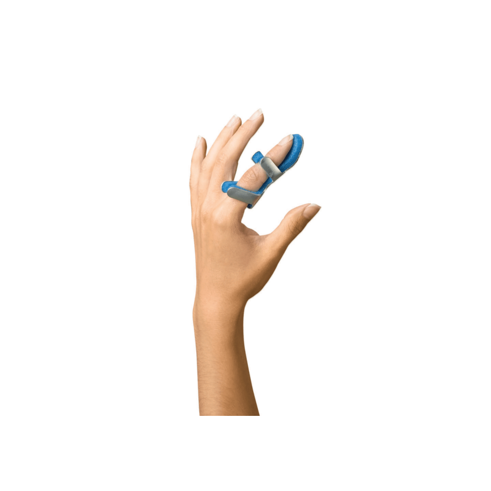 Medline Frog Finger Splints, Medium, 2 1/2in x 3in, Case Of 12