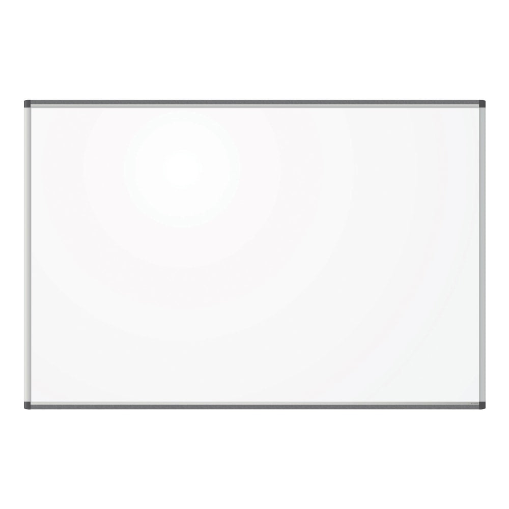 U Brands PINIT Magnetic Dry-Erase Whiteboard, 47in x 70in, Aluminum Frame With Silver Finish