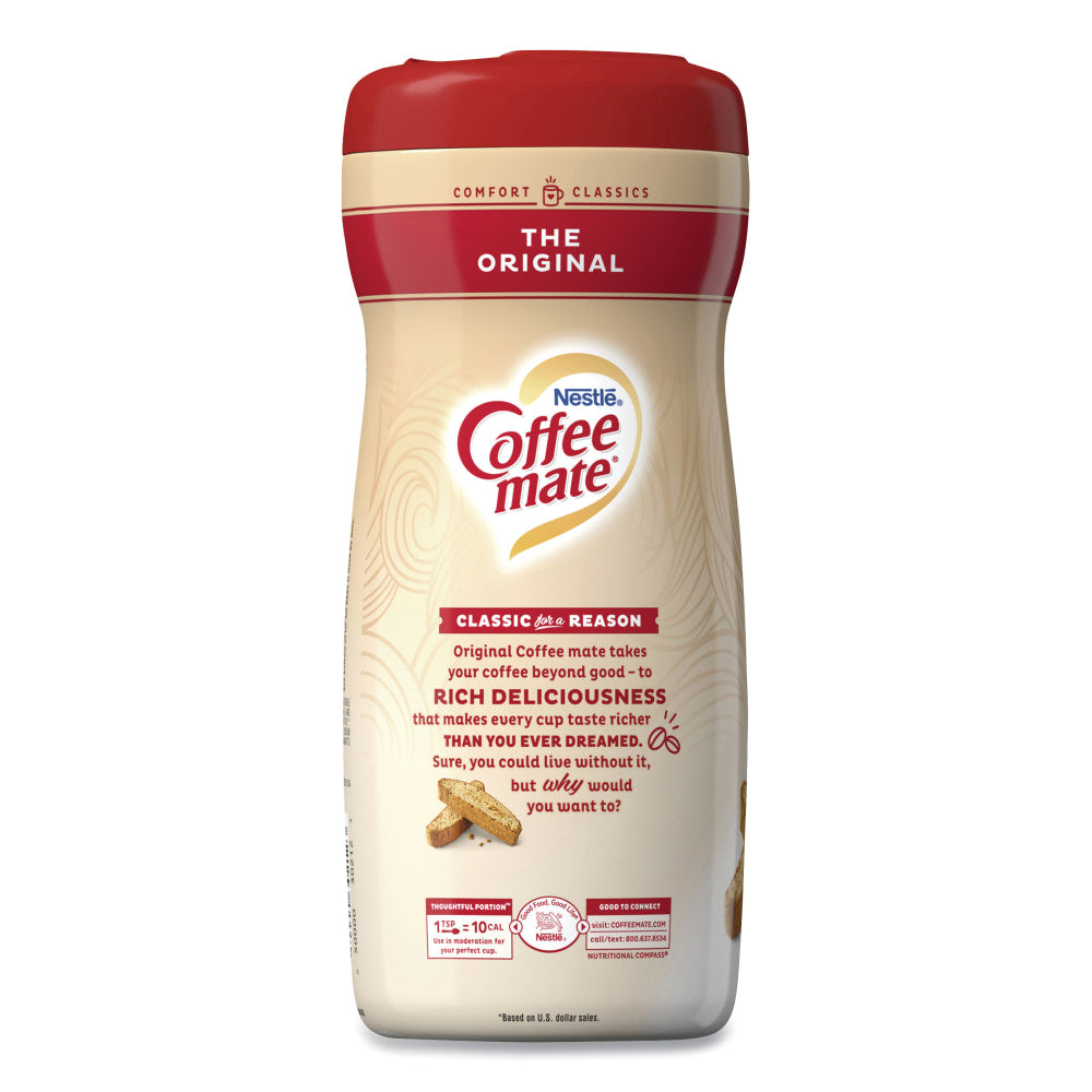 Nestle Coffee-mate Powdered Creamer Canister, Original, 22 Oz