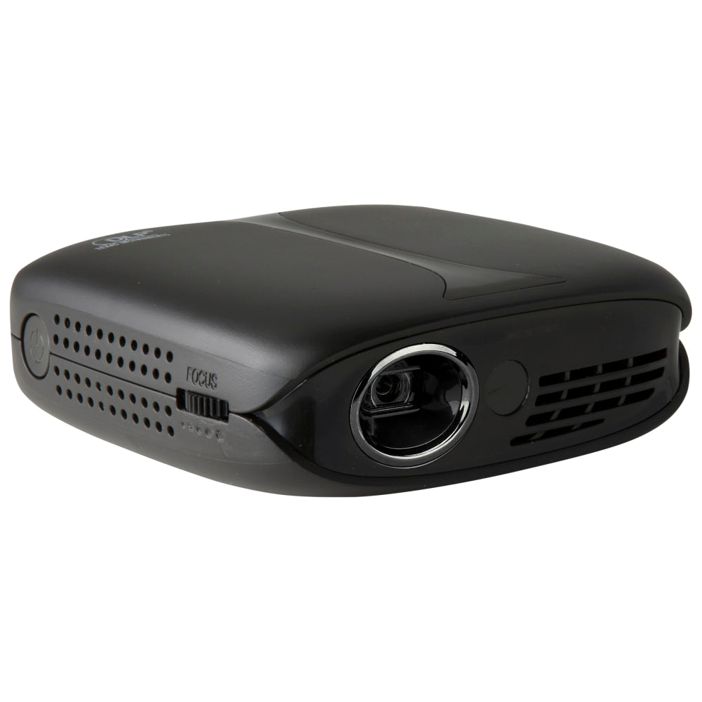 GPX PJ809B - DLP projector - LED - 3D - 1200 lumens - WVGA (854 x 480) - 16:9