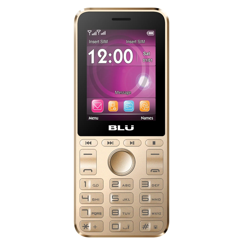 BLU Tank 4 T510 Cell Phone, Gold