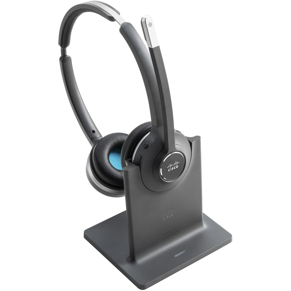 Cisco 562 Headset - Stereo - Wireless - Bluetooth - Over-the-head - Binaural - Supra-aural