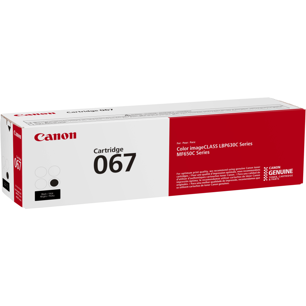 Canon 067 Black Toner Cartridge, 5102C001