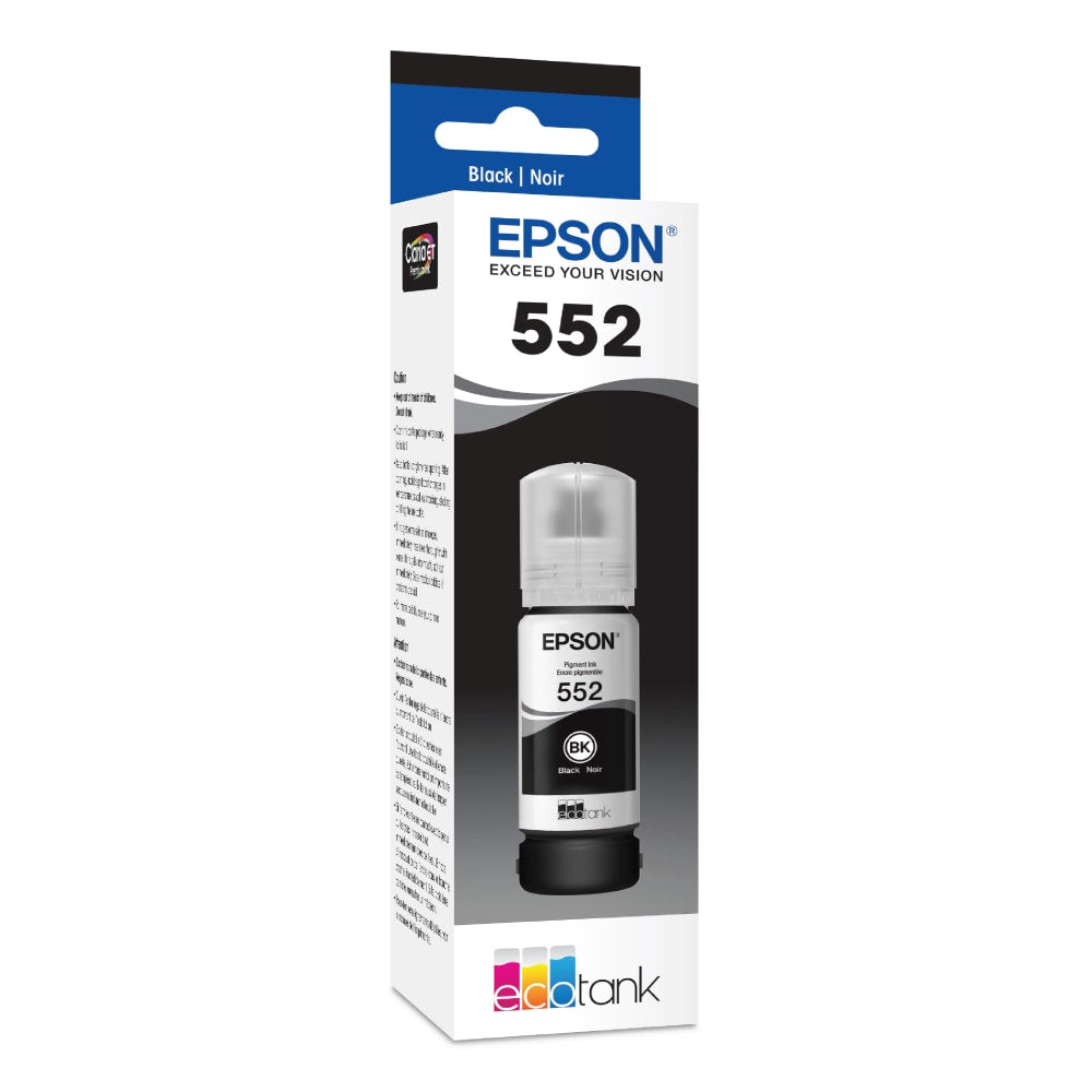 Epson 552 Claria ET Premium Black High-Yield Ink Bottle, T552020-S