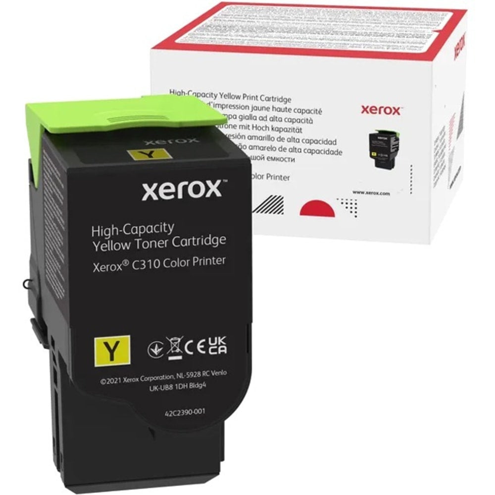 Xerox Original High Yield Laser Toner Cartridge - Single Pack - Yellow - 1 / Each - 5500 Pages