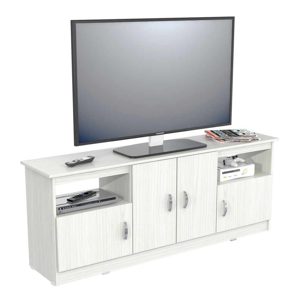 Inval TV Stand For TVs Up to 60in, Laricina White