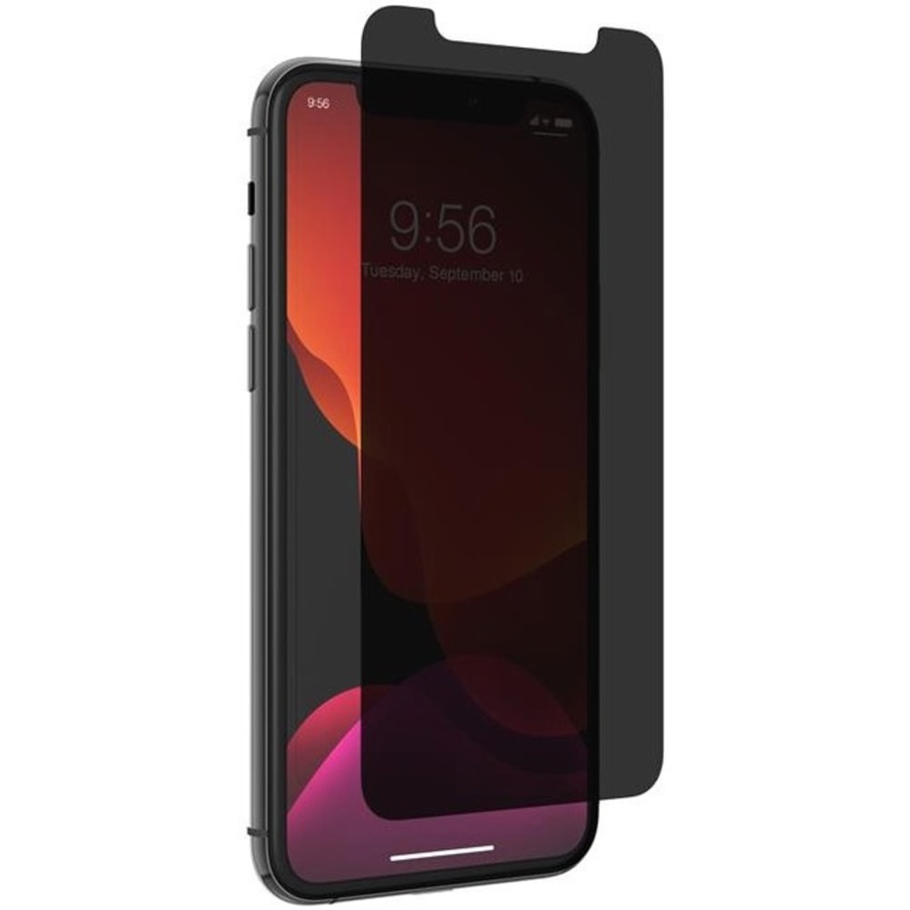 invisibleSHIELD Glass Elite Privacy Screen Protector - For LCD iPhone 11 Pro - Impact Resistant, Scratch Resistant, Fingerprint Resistant, Smudge Resistant, Oil Resistant - Glass