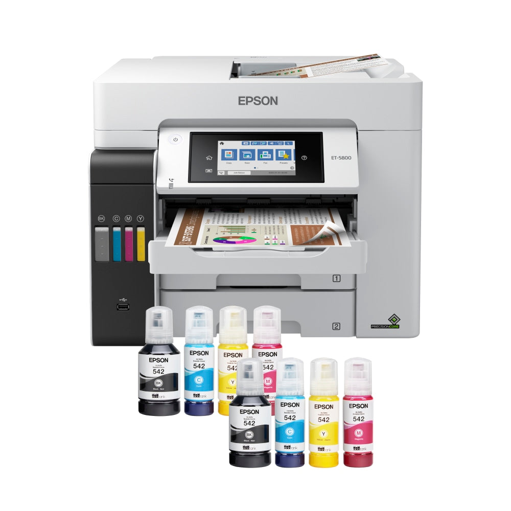 Epson EcoTank Pro ET-5800 Wireless Inkjet All-In-One Color Printer