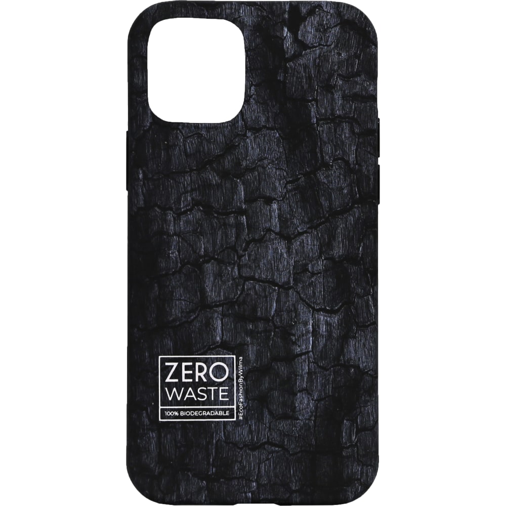 Zero Waste Movement Phone Case for Apple iPhone 12, Coal, AEN100008