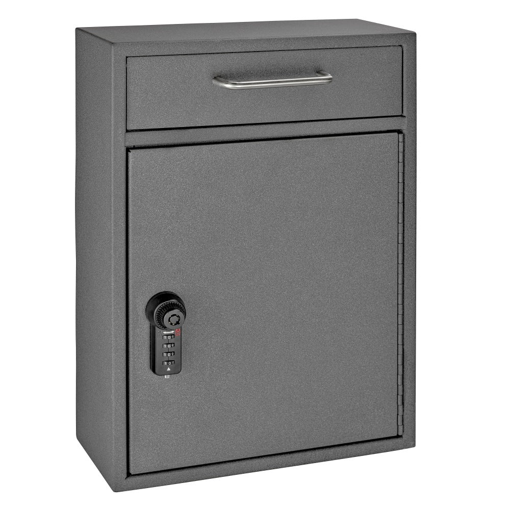 Mail Boss Key Boss Locking Combo Cabinet, 16-1/4inH x 11-1/4inW x 4-3/4inD, Granite