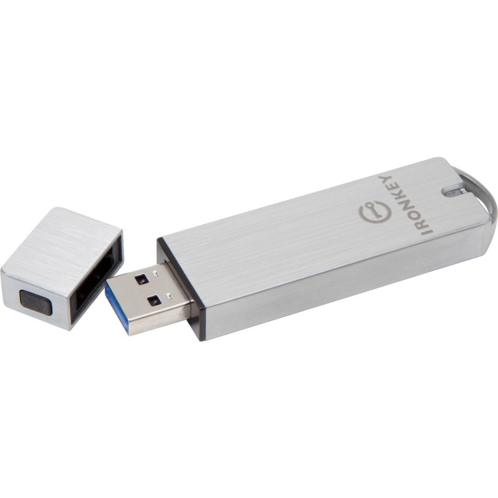 IronKey Enterprise S1000 Encrypted Flash Drive - 4 GB - USB 3.0 - 256-bit AES - 5 Year Warranty