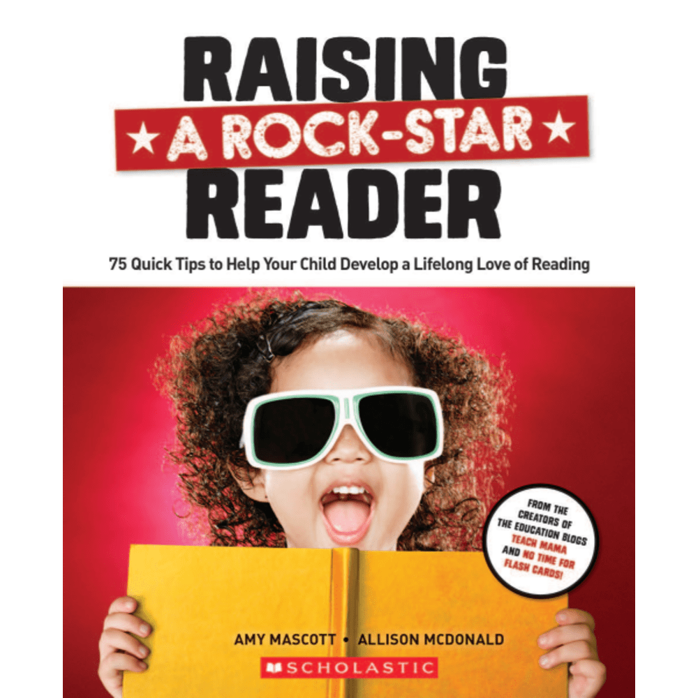 Scholastic Parent Line Books Raising a Rock-Star Reader Parents Guide Book, Grades K-5